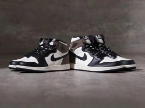 Alternative view of Giày Nike Air Jordan 1 Retro High OG GS 'Dark Mocha' 575441-105