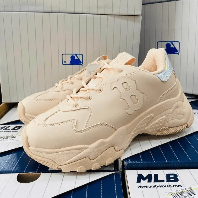Giày Mlb Big Ball Chunky Shiny Boston Red Sox 32SHCH011-43P - Ảnh 3
