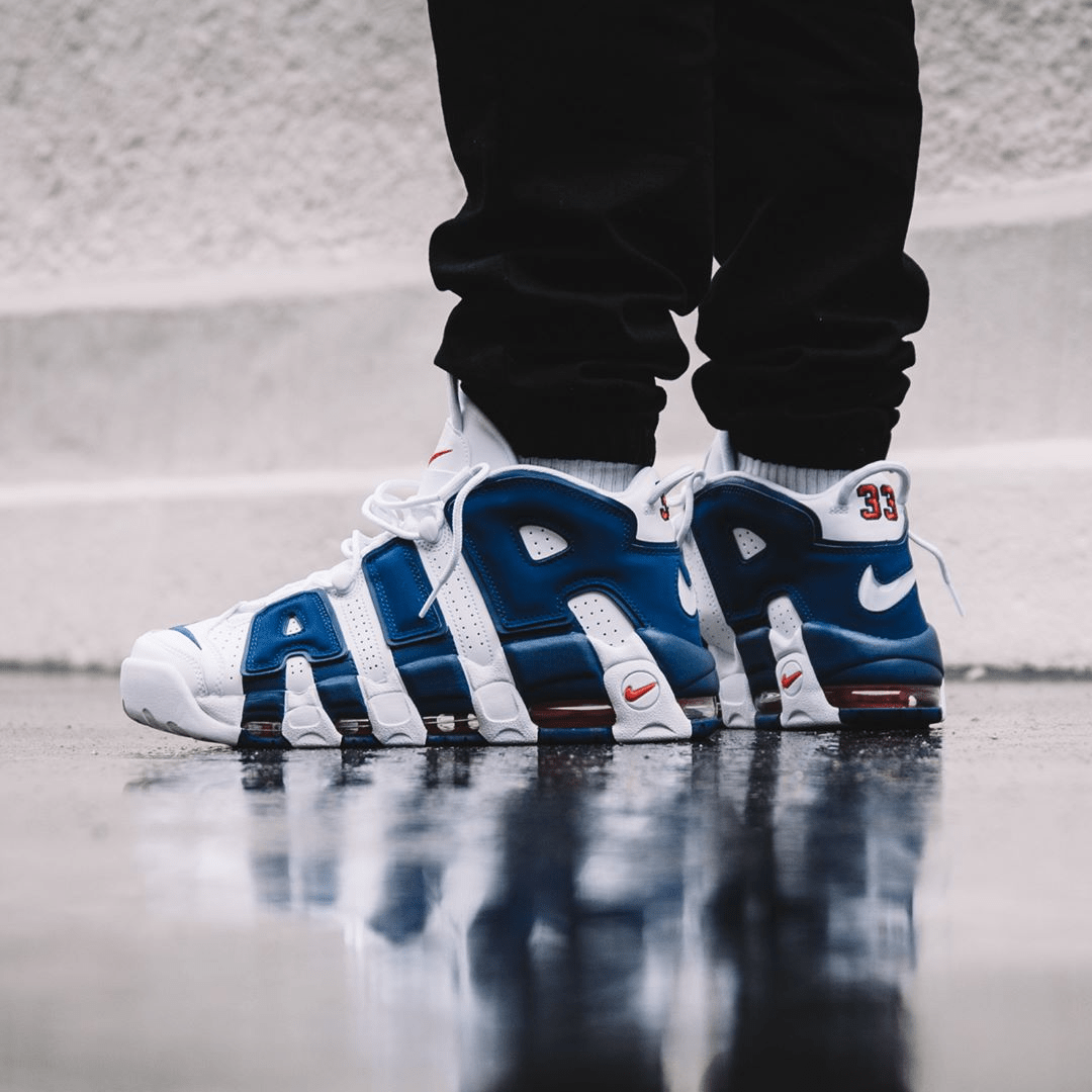 Giày Nike Air More Uptempo 'Knicks' 921948-101 - Ảnh 2