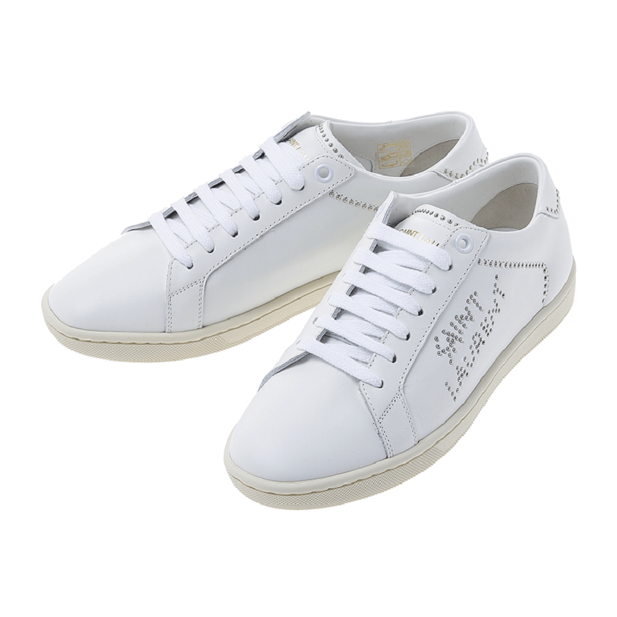 Giày Saint Laurent SL/08 Low-top 'White' 711246AAASW9030 - Ảnh 3