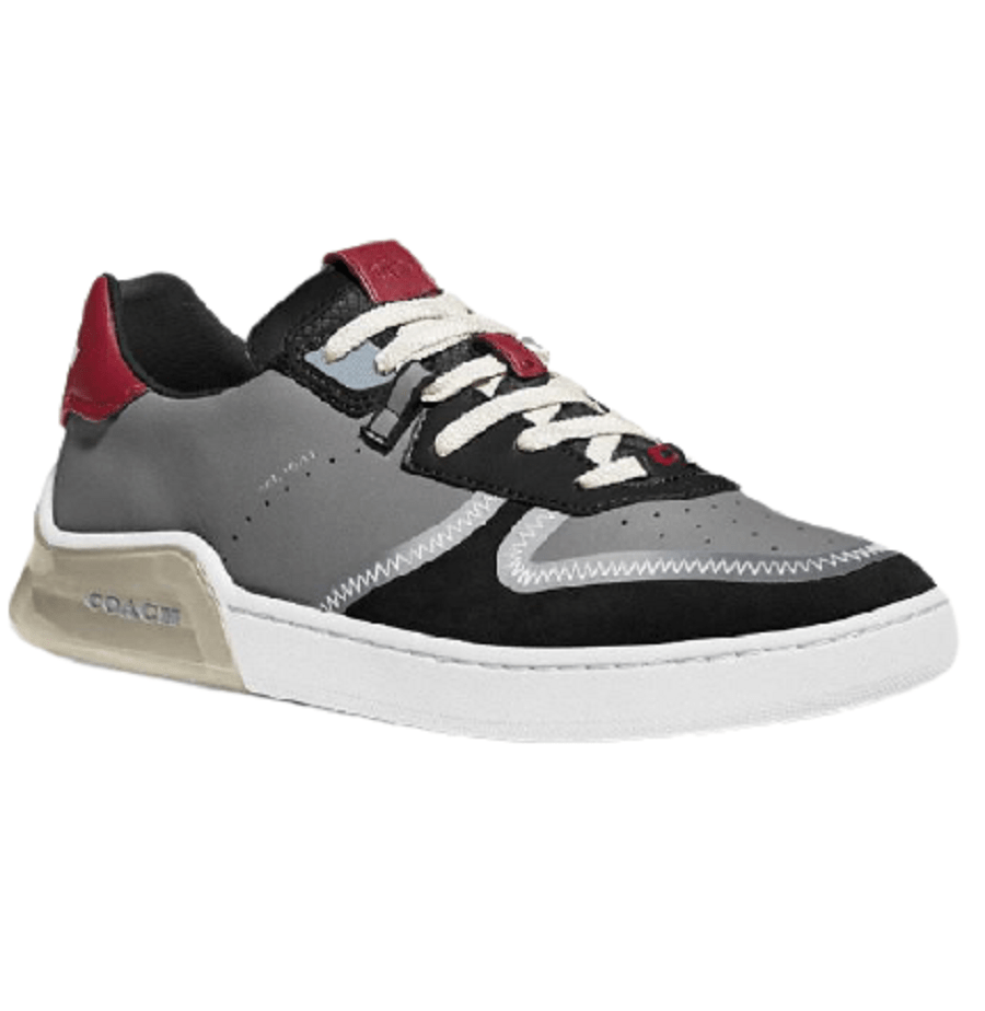 Giày Coach Citysole Court Sneaker In Colorblock In Grey G5014-QGU - Ảnh 2