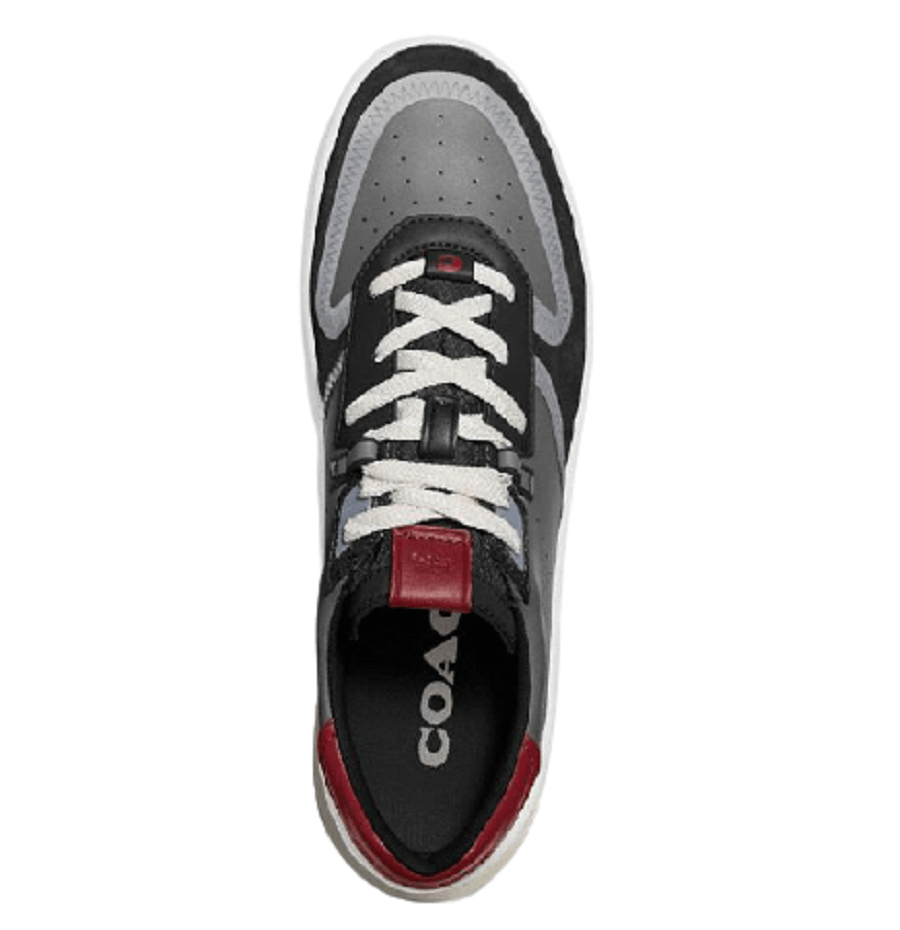 Giày Coach Citysole Court Sneaker In Colorblock In Grey G5014-QGU - Ảnh 4