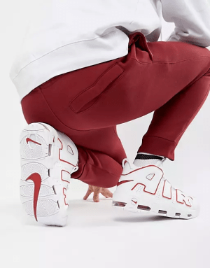Alternative view of Giày Nike Air More Uptempo 'White Varsity Red' 921948-102