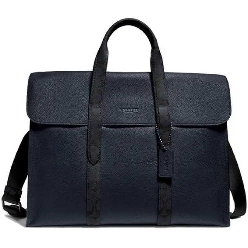 Túi Coach Metropolitan Portfolio Signature Canvas Blocking 76193-JIP2V