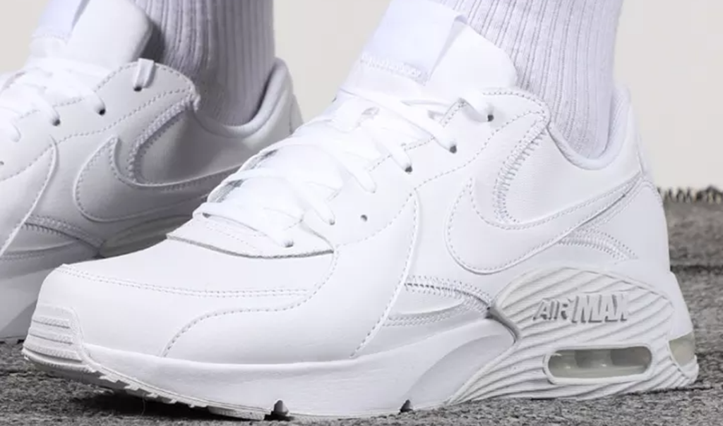 Giày Nike Air Max Excee Leather 'Triple White' DB2839-100 - Ảnh 3