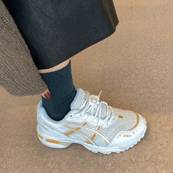 Giày Asics Wmns Gel 1090 'White Gold' 1202A019-100 - Ảnh 6