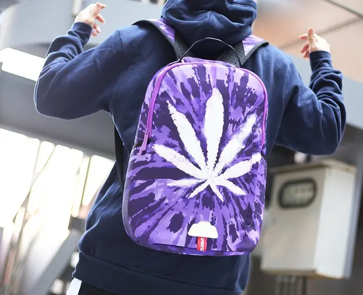 Balo Sprayground Weed Tie Dye Backpack - Ảnh 4