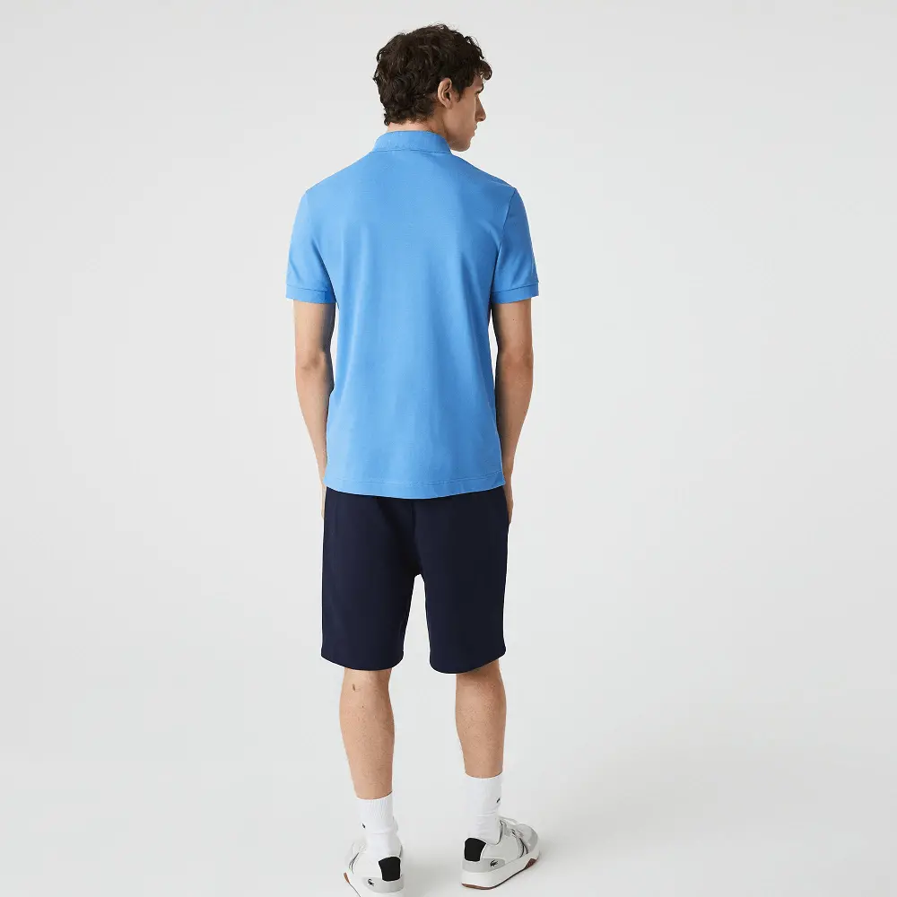 Áo Lacoste Paris Regular Fit Polo Shirt 'Blue' PH5522-51-L99 - Ảnh 3
