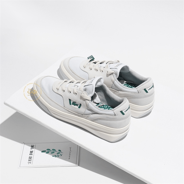 Giày Lacoste Men's G80 OG Leather and Textile Sneakers 39SMA0085-03A - Ảnh 3