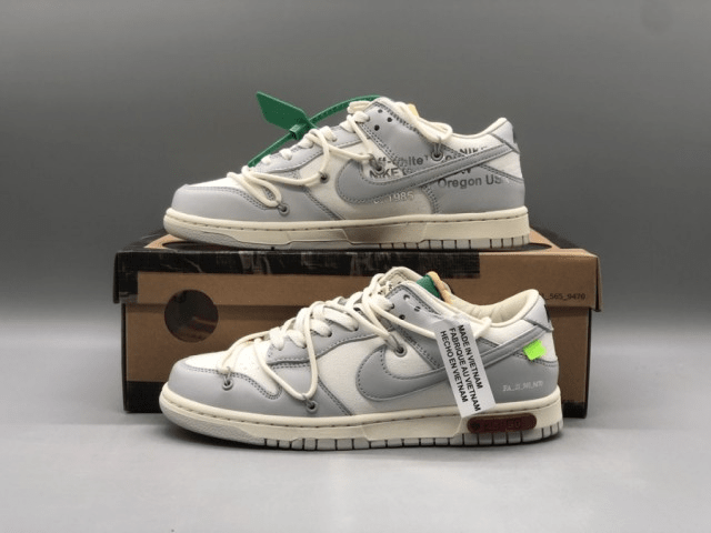 Giày Nike Off-White x Dunk Low 'Lot 25 of 50' DM1602-121 - Ảnh 3