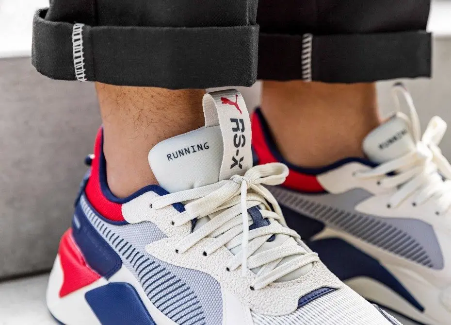 Giày PUMA RS-X Hard Drive 'White Peacoat Red' 369818-03 - Ảnh 3