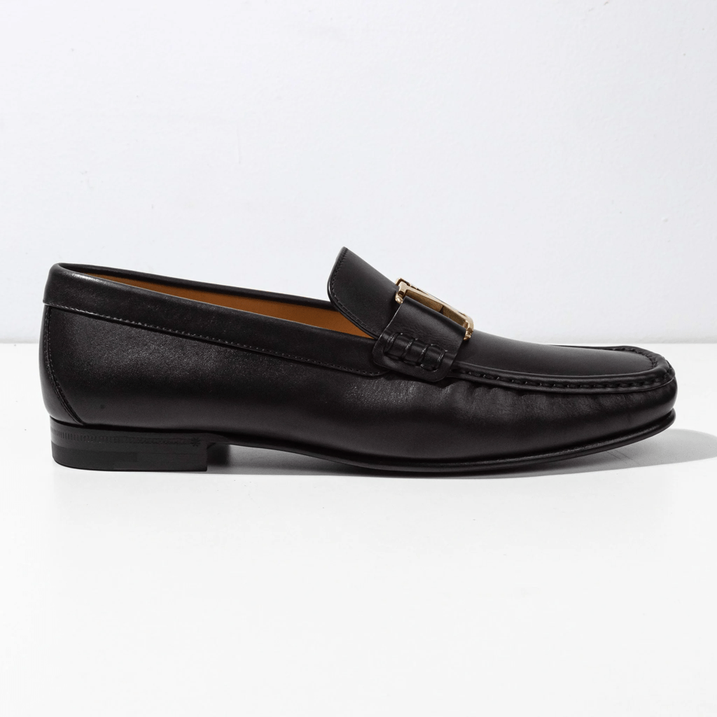 Giày Louis Vuitton Montaigne Loafer 'Black' 1A2G4N - Ảnh 2