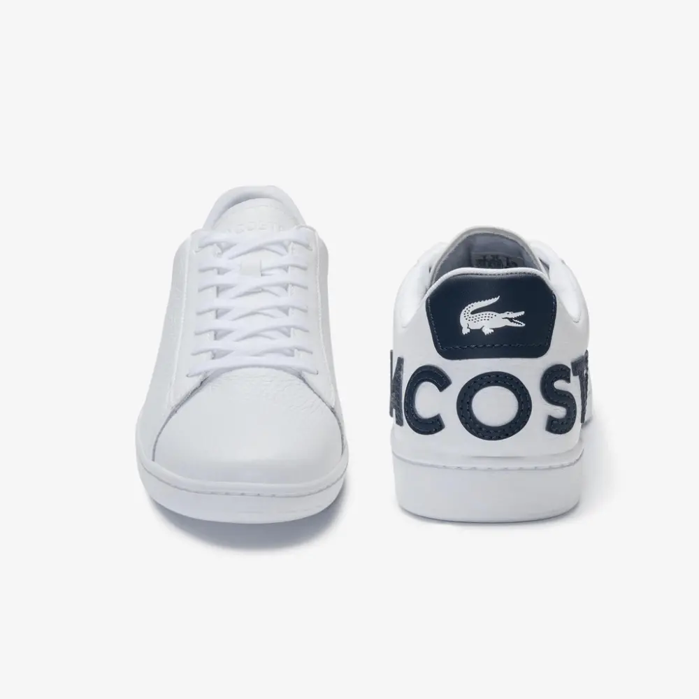 Giày Lacoste Men's Carnabi Evo 120 White Sneakers 739SMA0052-042 - Ảnh 4
