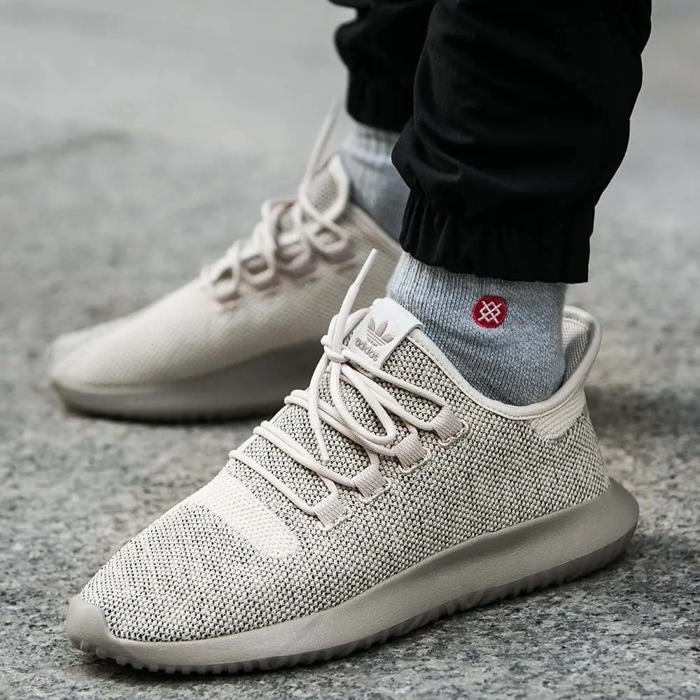 Giày Adidas Tubular Shadow Knit "Light Brown" BB8824 - Ảnh 3