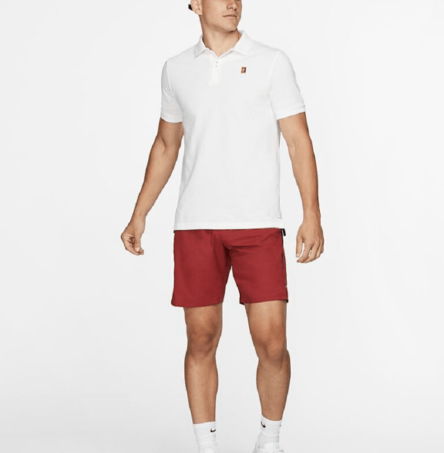 Quần Nike Nikecourt 9 Inch Dry Tennis Shorts Team Crimson 939265-613 - Ảnh 3