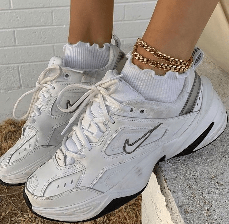 Giày Nike M2K Tekno 'White Grey' BQ3378-100 - Ảnh 3