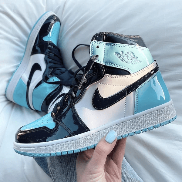 Giày Nike Wmns Air Jordan 1 Retro High OG 'Blue Chill' CD0461-401 - Ảnh 3