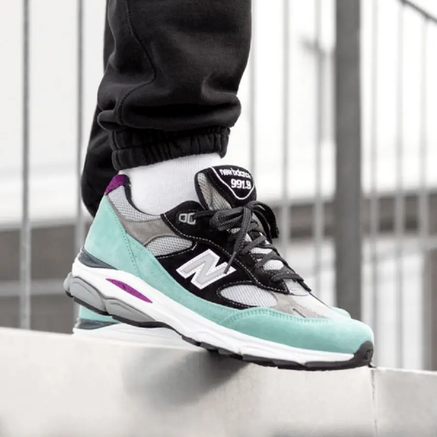 Giày New Balance 991.9 Made In UK ‘Light Tidepool’ M9919EC - Ảnh 4