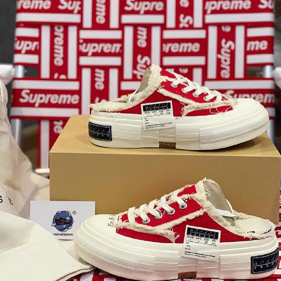 Giày Xvessel G.O.P. Slip On Cherry Red - Ảnh 4