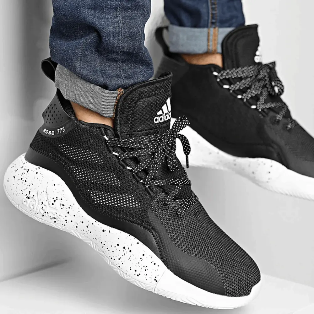 Giày Adidas D Rose 773 'Core Black' FX7123 - Ảnh 3