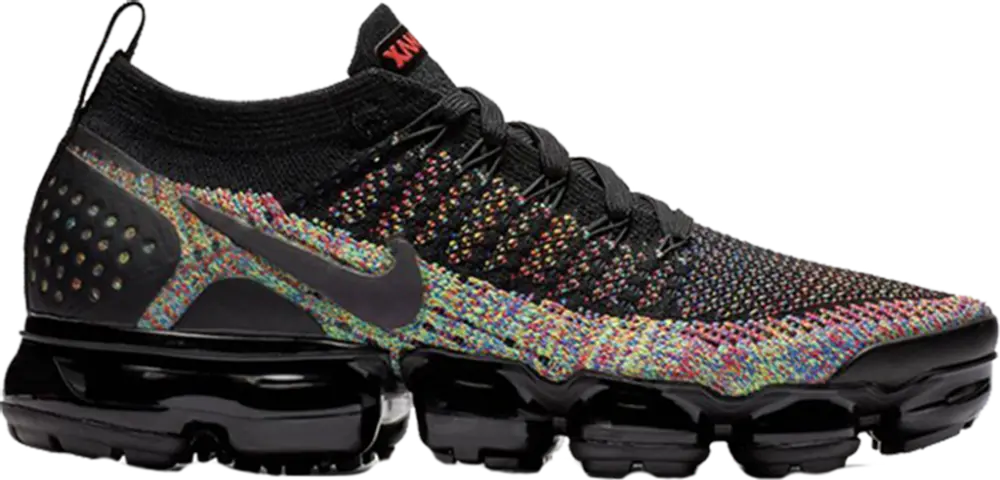 Giày Nike Wmns Air VaporMax Flyknit 2 'Black Multicolor' 942843-015