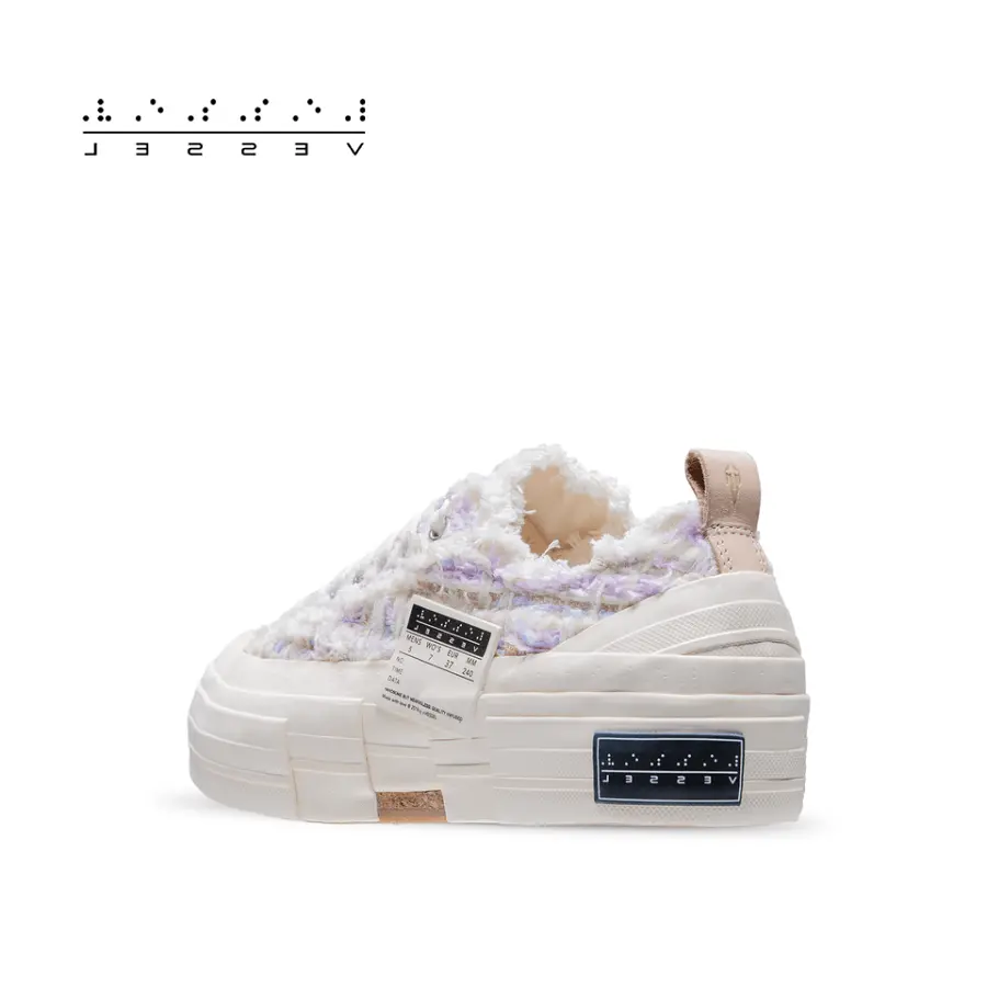 Giày xVESSEL G.O.P. Lows 'Lavender Tweed' - Ảnh 3