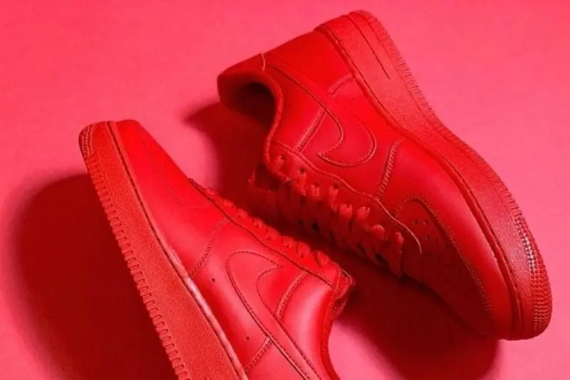 Giày Nike Air Force 1 Low '07 LV8 1 'Triple Red' CW6999-600 - Ảnh 3