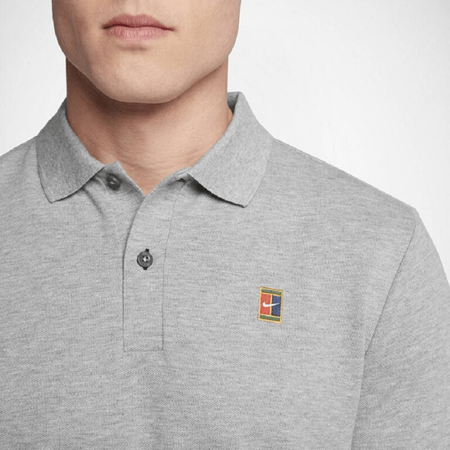 Áo Nike Polo Tennis Grey SS 943443-063 - Ảnh 6