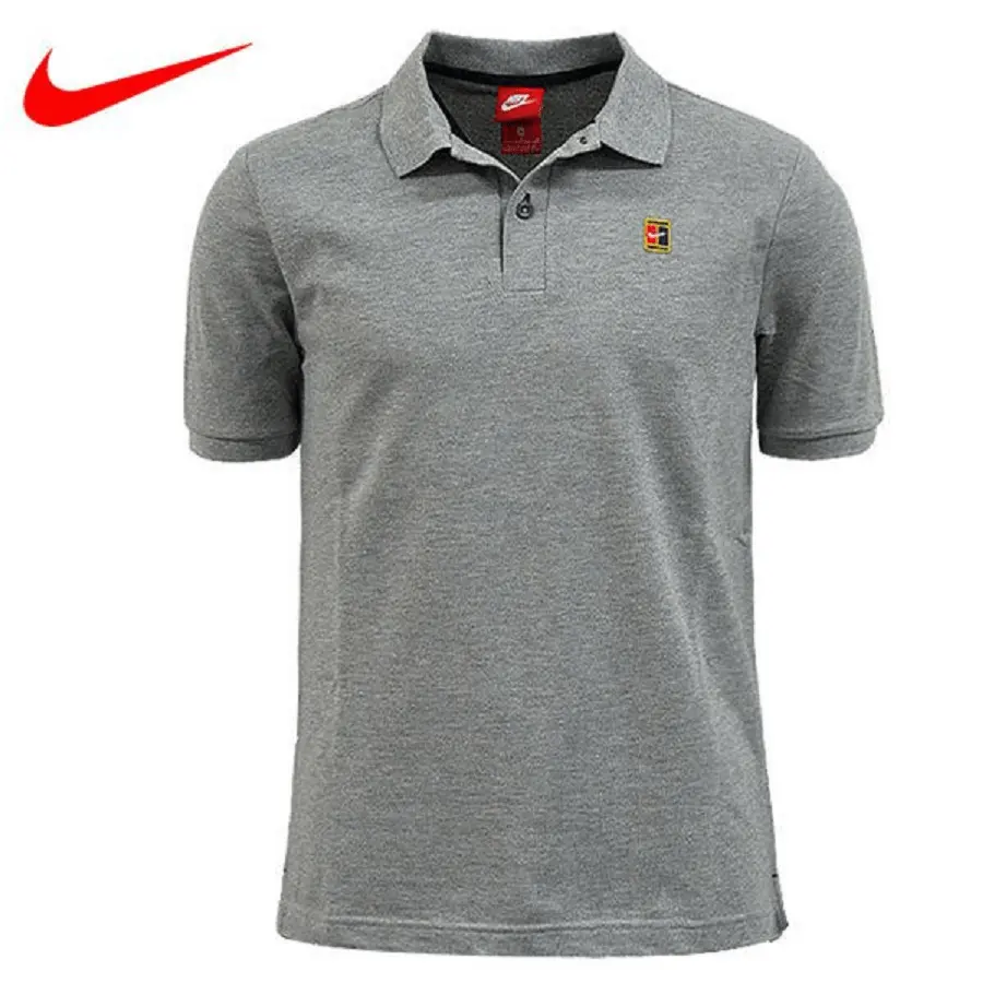 Alternative view of Áo Nike Polo Tennis Grey SS 943443-063