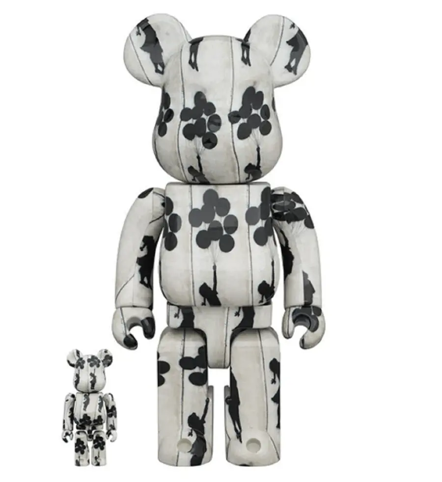 Mô Hình Be@rbrick 100% + 400% 'Flying Girl Balloon' 94460-FGB-0104
