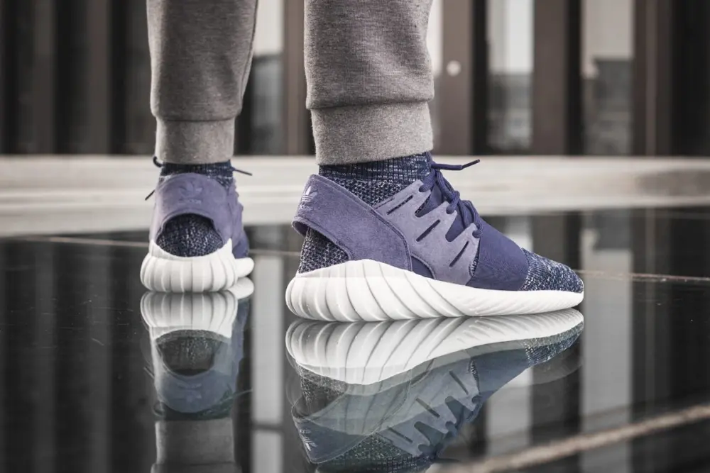 Giày Adidas Tubular Doom Primeknit 'Collegiate Navy' BB2393 - Ảnh 5