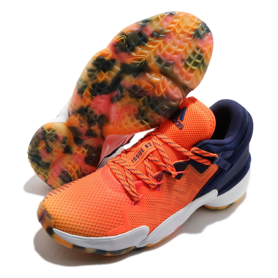 Giày Adidas D.O.N. Issue #2 GCA 'Signal Orange' FW9036 - Ảnh 4