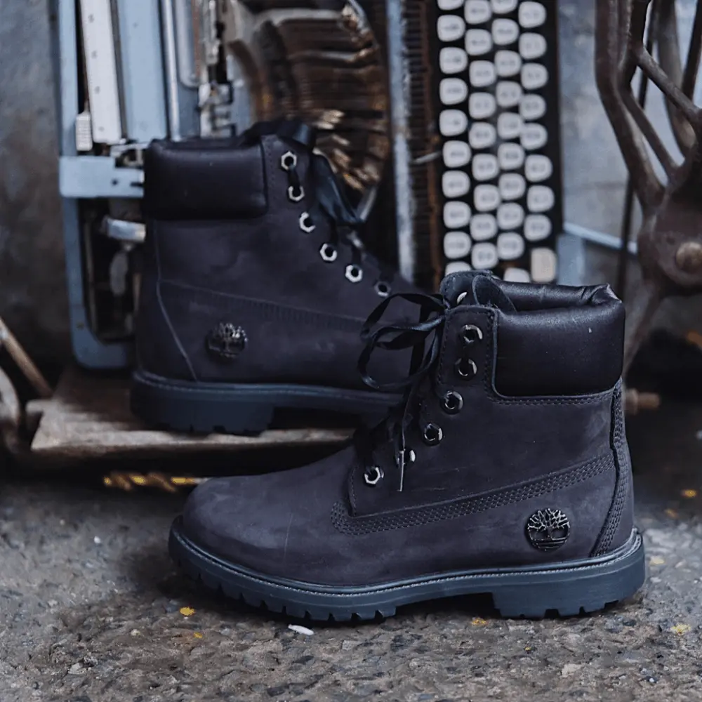Giày Timberland 6 Inch Premium Boot 'Black' TB073541-001 - Ảnh 3