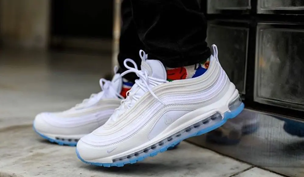 Alternative view of Giày Nike Air Max 97 'White Ice' CT4526-100