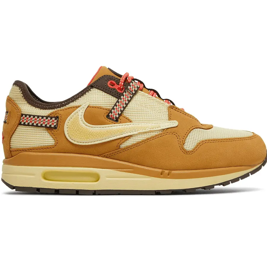 Giày Nike x Travis Scott Air Max 1 Cactus 'Wheat' DO9392-701