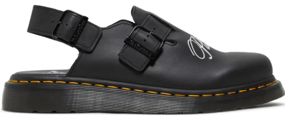 Giày Dr.Martens Pleasures x Jorge Leather Mule 'Black' 27948001