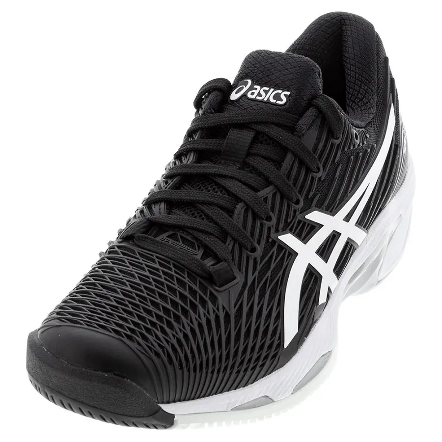 Alternative view of Giày Asics Wmns Solution Speed FF 2 'Black White' 1042A136-001
