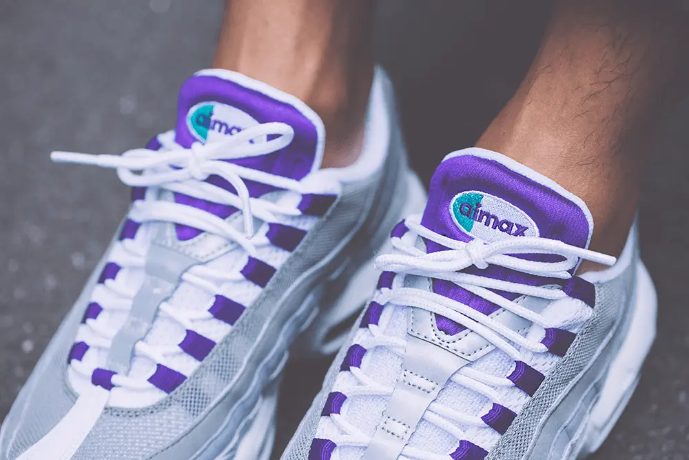 Giày Nike Wmns Air Max 95 'Grape' 2018 307960-109 - Ảnh 5