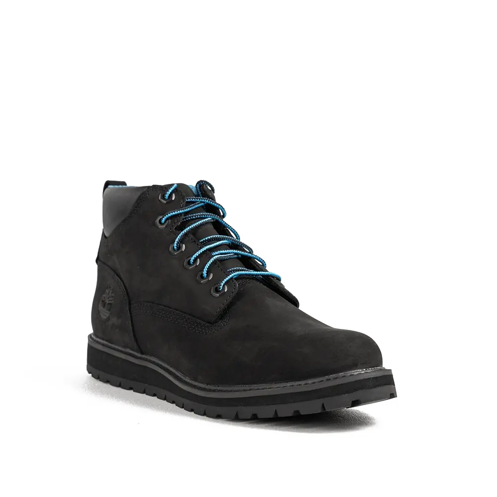 Giày Timberland Men's Black Nubuck Leather Casual Boots A28CF - Ảnh 4