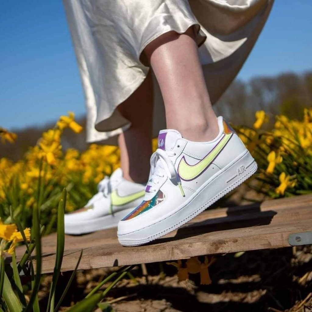 Giày Nike Wmns Air Force 1 Low 'Easter' CW0367-100 - Ảnh 7