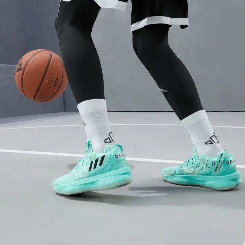 Alternative view of Giày Adidas Dame 8 Respect My Name 'Blue' GZ6475