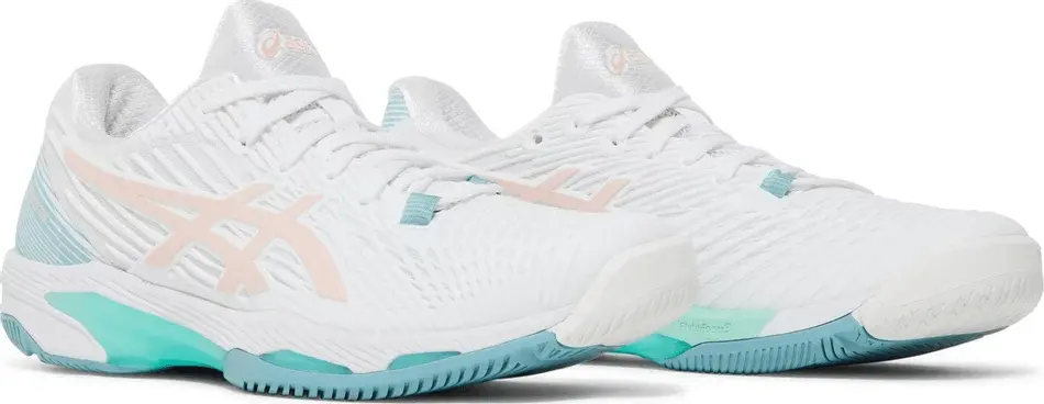 Alternative view of Giày Asics Wmns Solution Speed FF 2 'White Frosted Rose' 1042A136-103