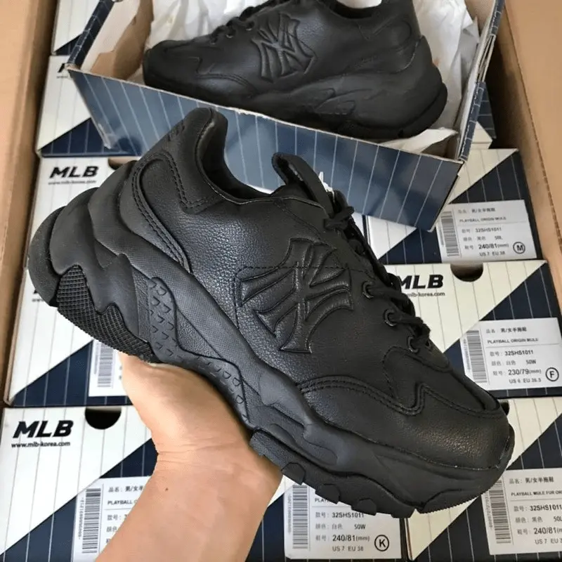 Giày MLB BigBall Chunky LT NY 'Black' 32SHC9011-50L - Ảnh 5
