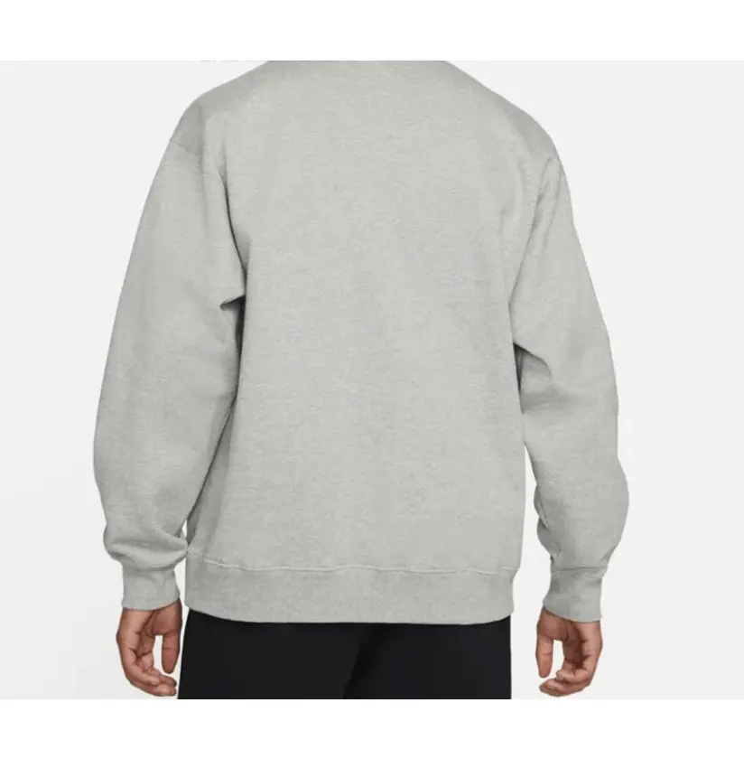 Áo Nike Fleece Crew x Stussy Sweater 'Grey' DO9337-063 - Ảnh 3