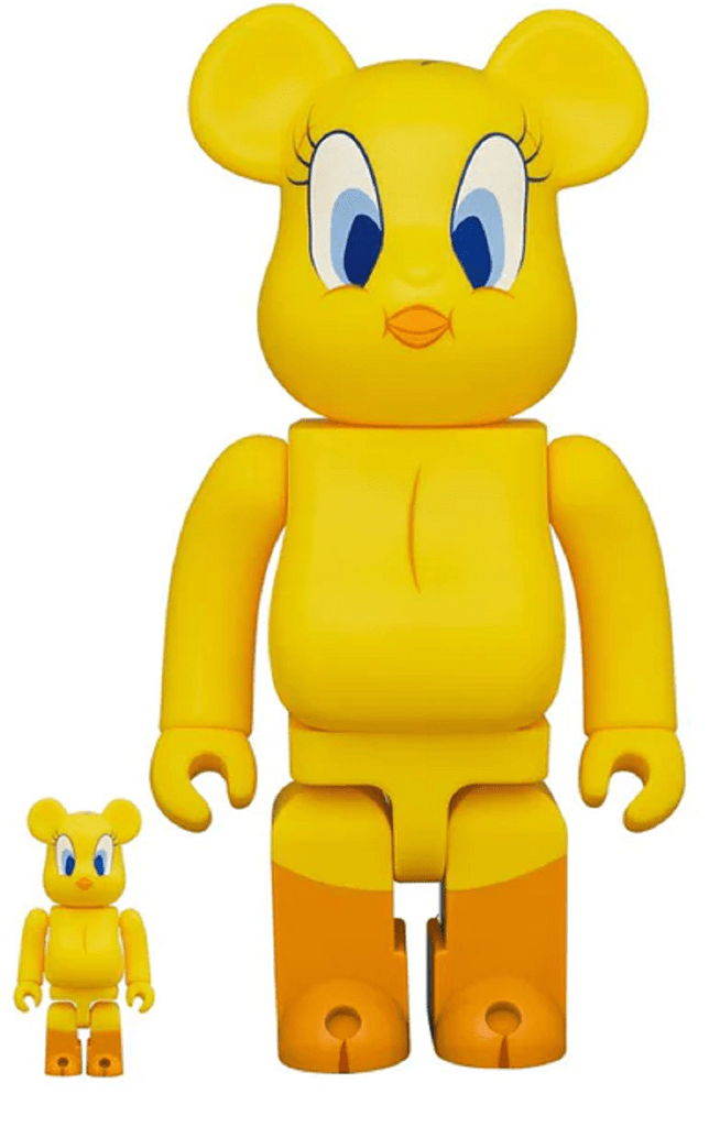 Mô Hình Looney Tunes Be@rbrick 100% + 400% 'Tweety' 95917-TWE-0104