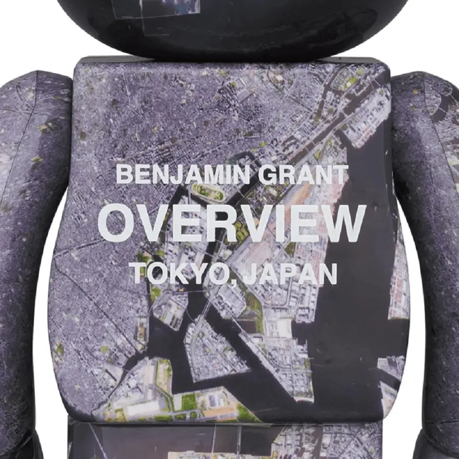 Alternative view of Mô Hình Benjamin Grant Be@rbrick 100% + 400% 'Overview Tokyo' 96259-BGT-0104