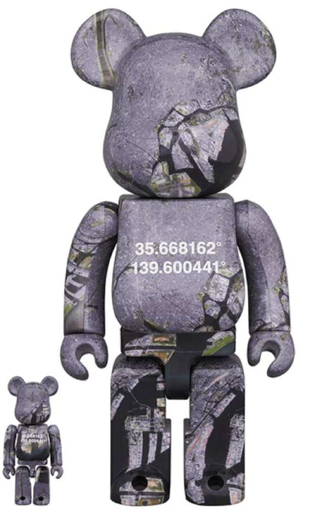 Mô Hình Benjamin Grant Be@rbrick 100% + 400% 'Overview Tokyo' 96259-BGT-0104