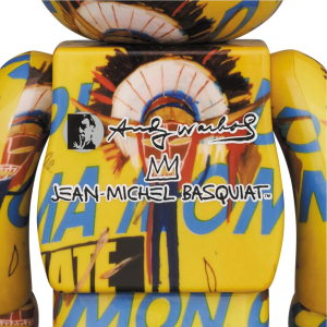 Alternative view of Mô Hình Basquiat Be@rbrick 100% + 400% 'Mutil Color' 96310-AWB-0104