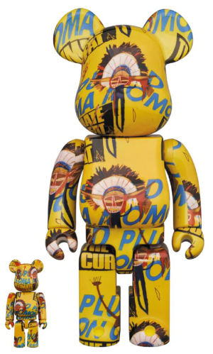 Mô Hình Basquiat Be@rbrick 100% + 400% 'Mutil Color' 96310-AWB-0104