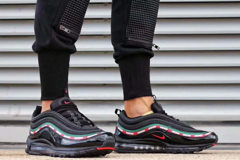 Giày Undefeated x Nike Air Max 97 OG 'Black' AJ1986-001 - Ảnh 4